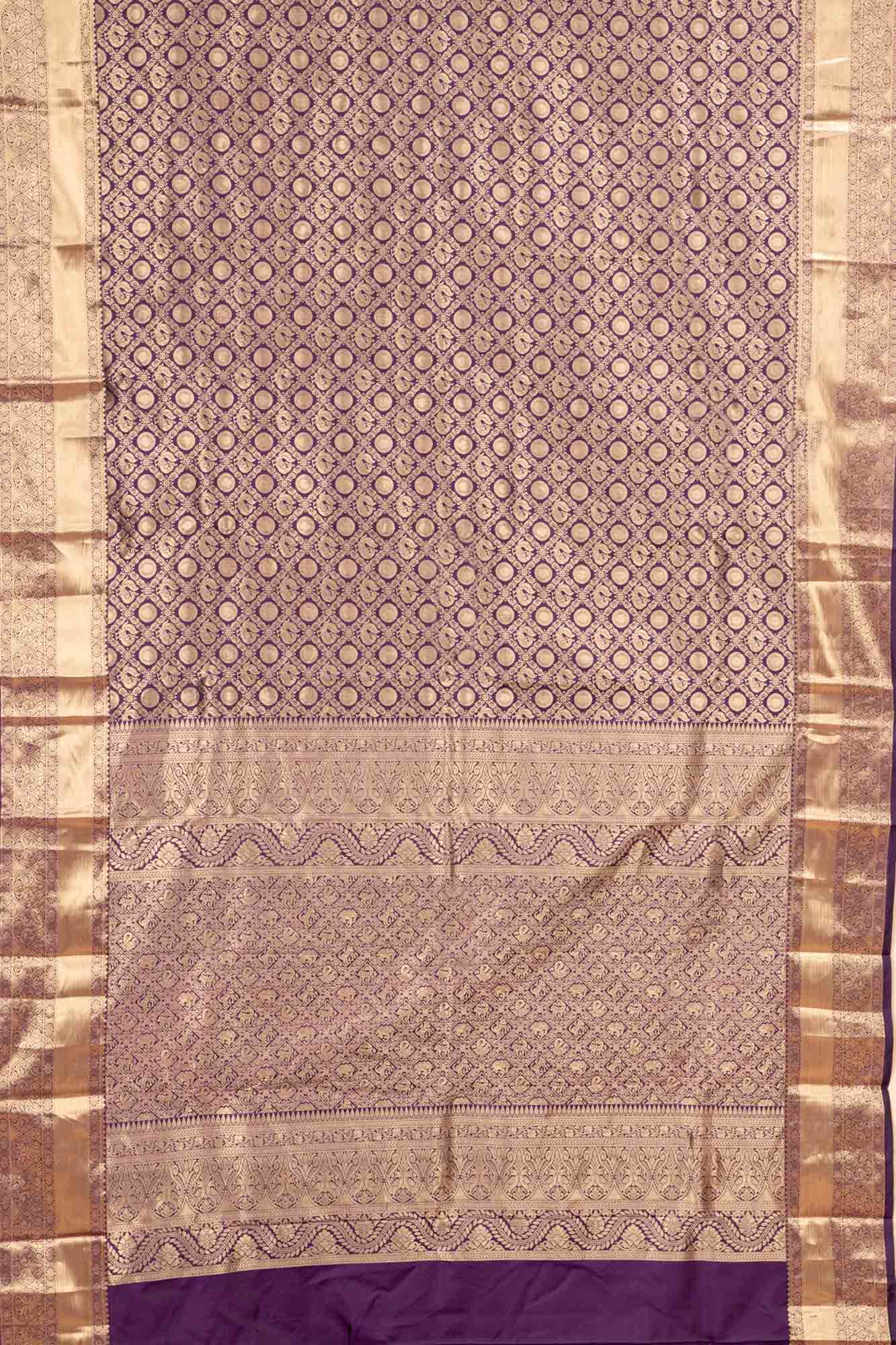 South indian Silk Woven Zari Saree