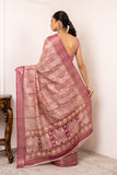 Cotton Block Printed Woven Saree